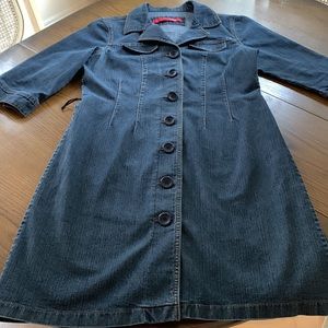 Size Large, Armor Jeans feminine denim dress.